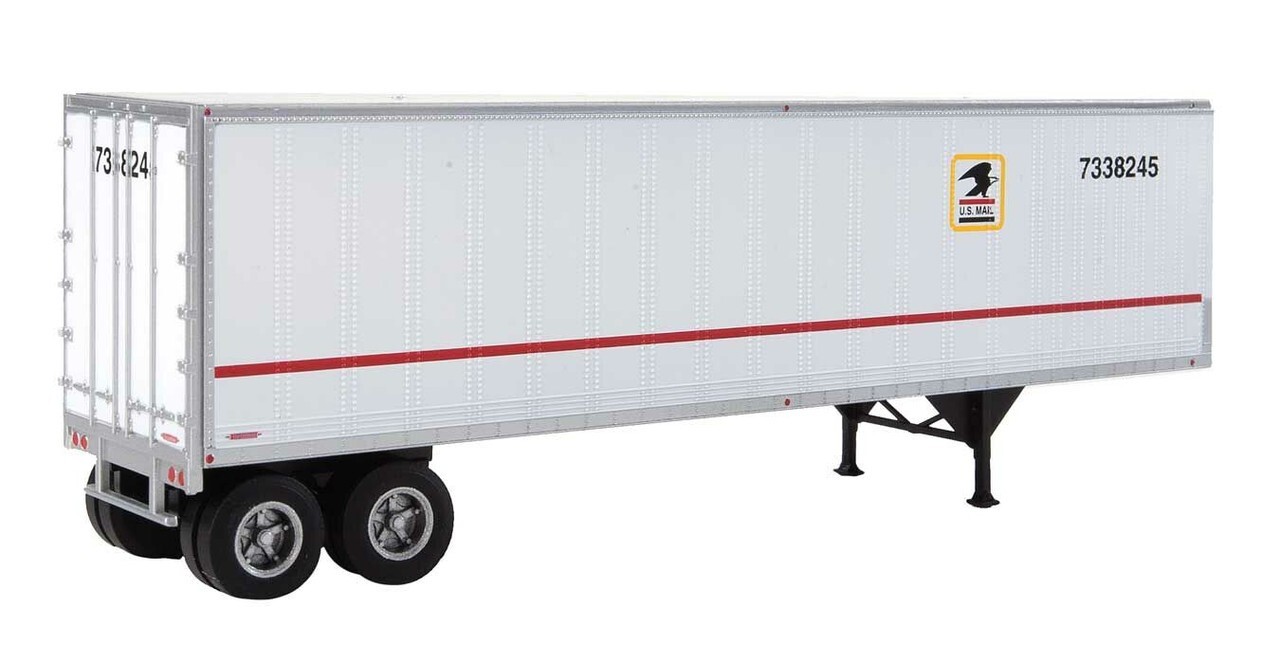 Walthers HO Scale 40′ Trailmobile Trailer 2-Pack ~ US Postal Service ~ 949-2517