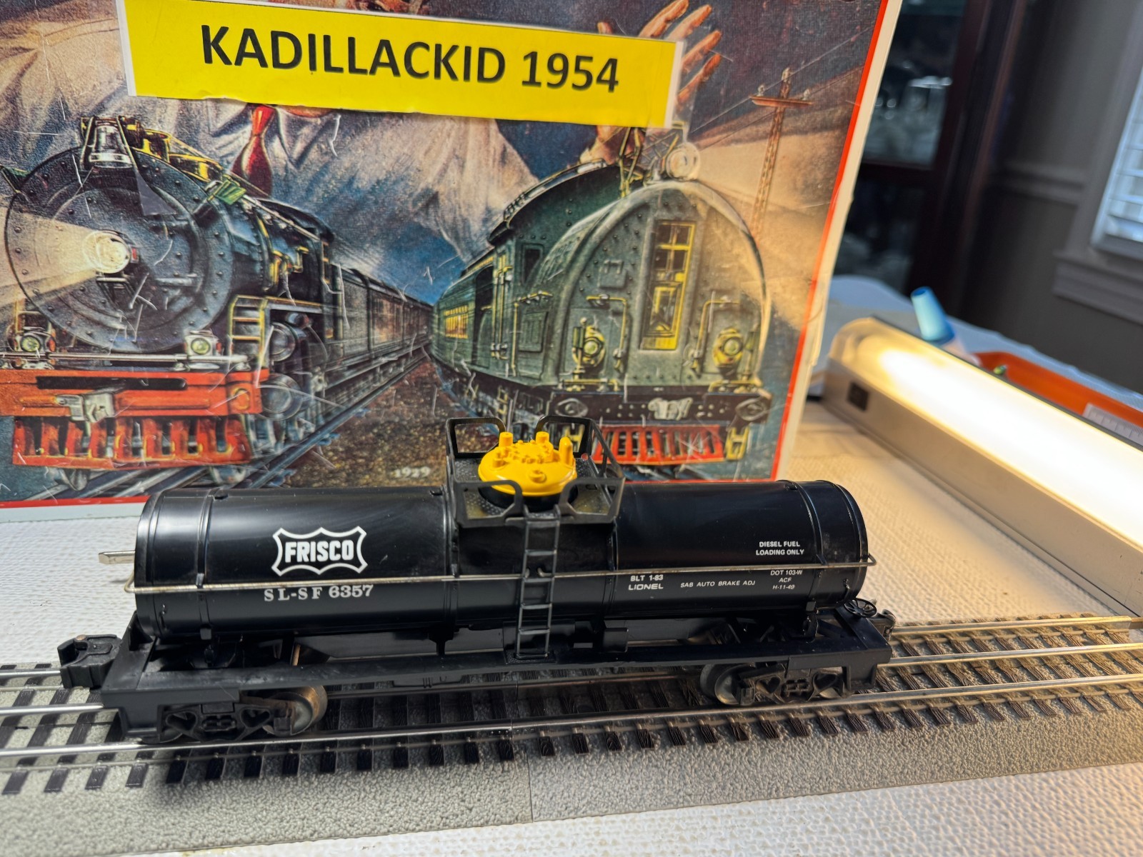 🚂 LIONEL – 6-26162 FRISCO Single Dome Tank Car⚡ L2106