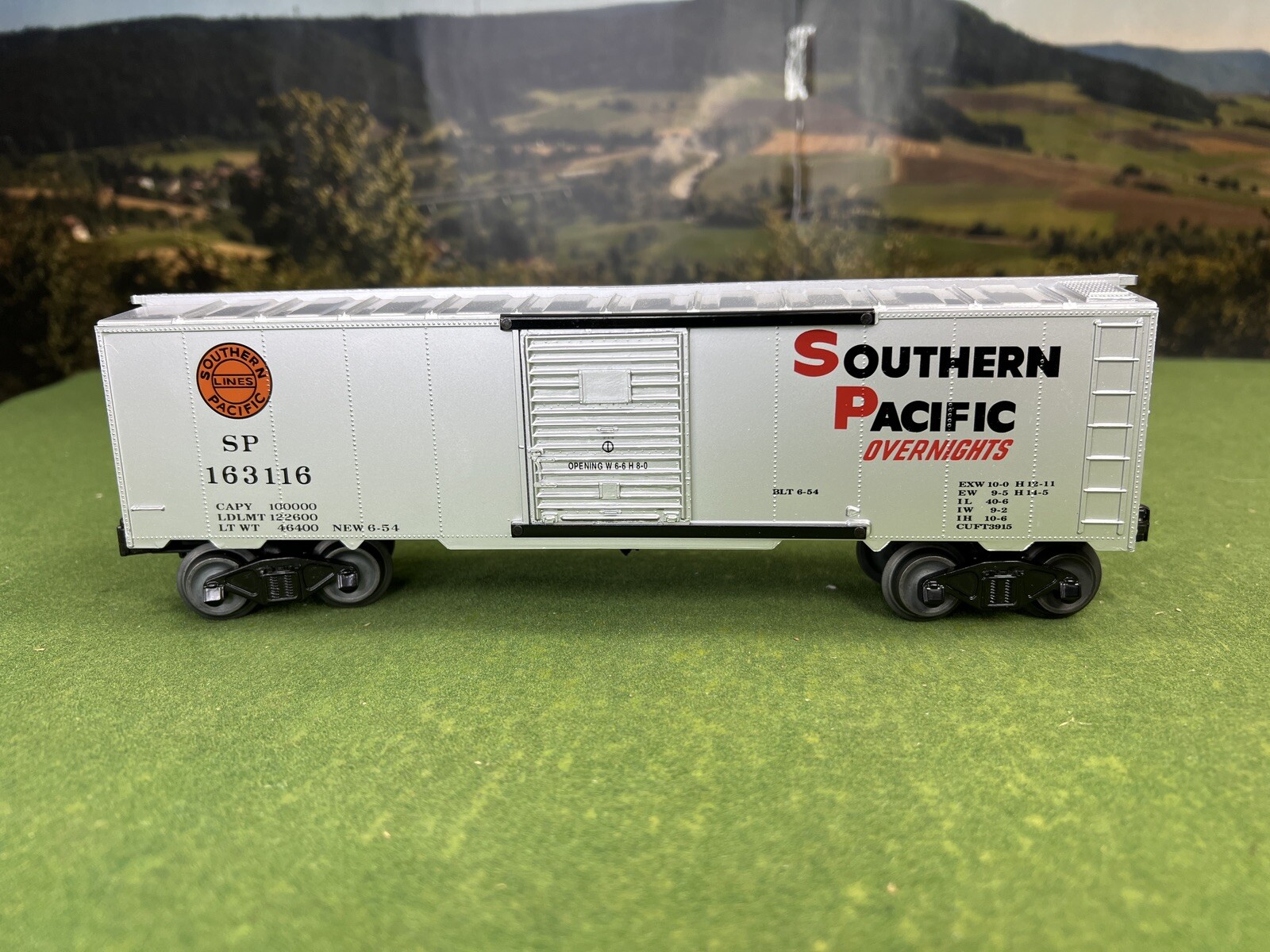 WILLIAMS CLASSIC FREIGHT SOUTHERN PACIFIC “OVERNIGHTS” BOX CAR ITEM NO. 47002