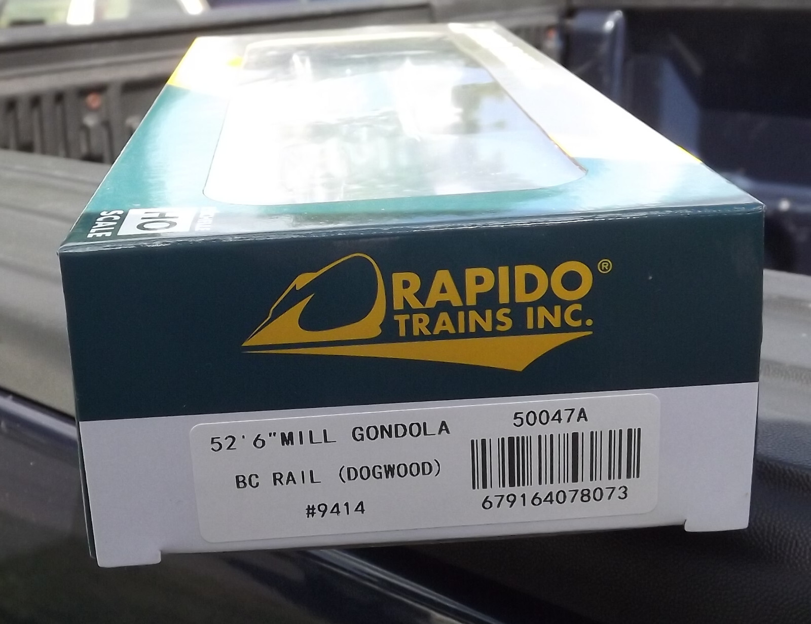 2022 Run Rapido HO 50057A 52’6″ Mill Gondola BC Rail 9414 British Columbia