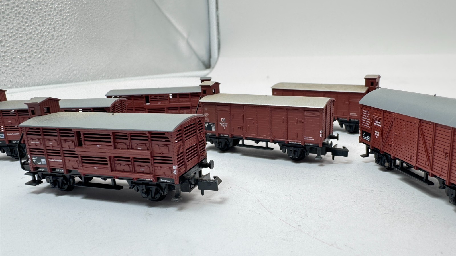 Arnold N 4275 4281 4408 storage car used Freight cars DR DRG 6 pieces #MEL4#