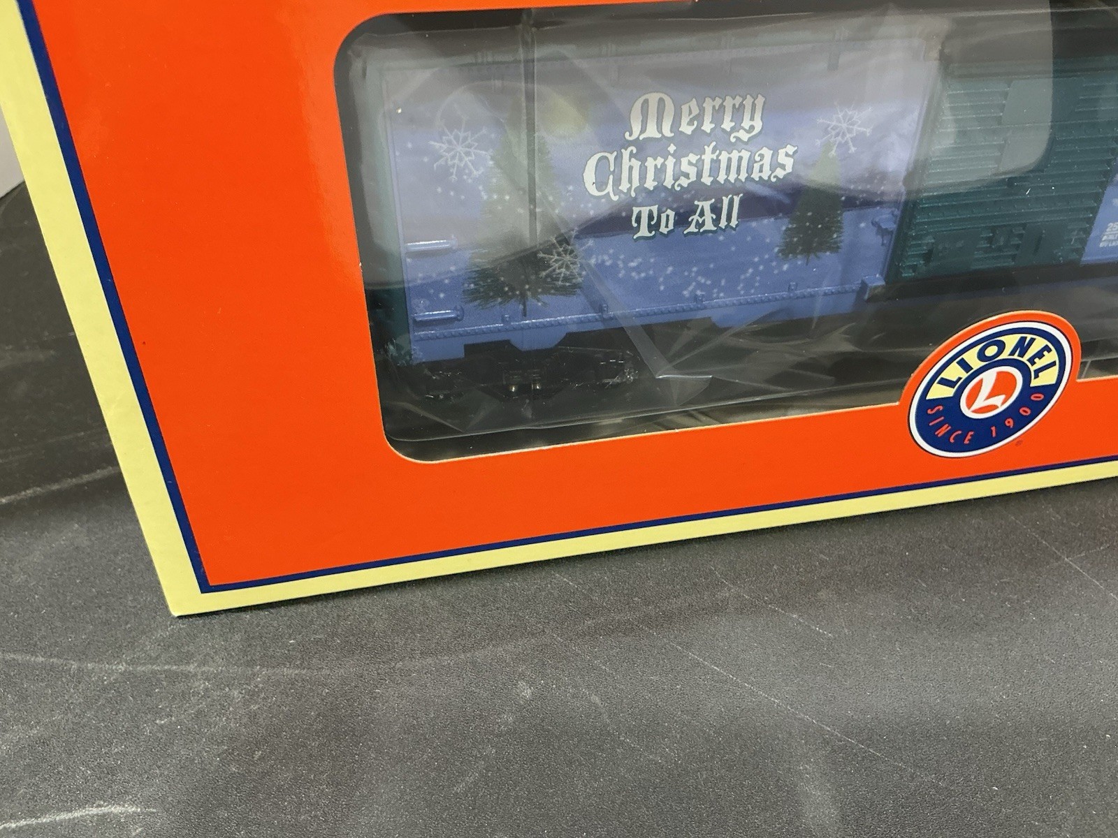 LIONEL Merry Christmas 2007 BOXCAR 6-25033 SANTA REINDEER 25033 CTS 3.2.1