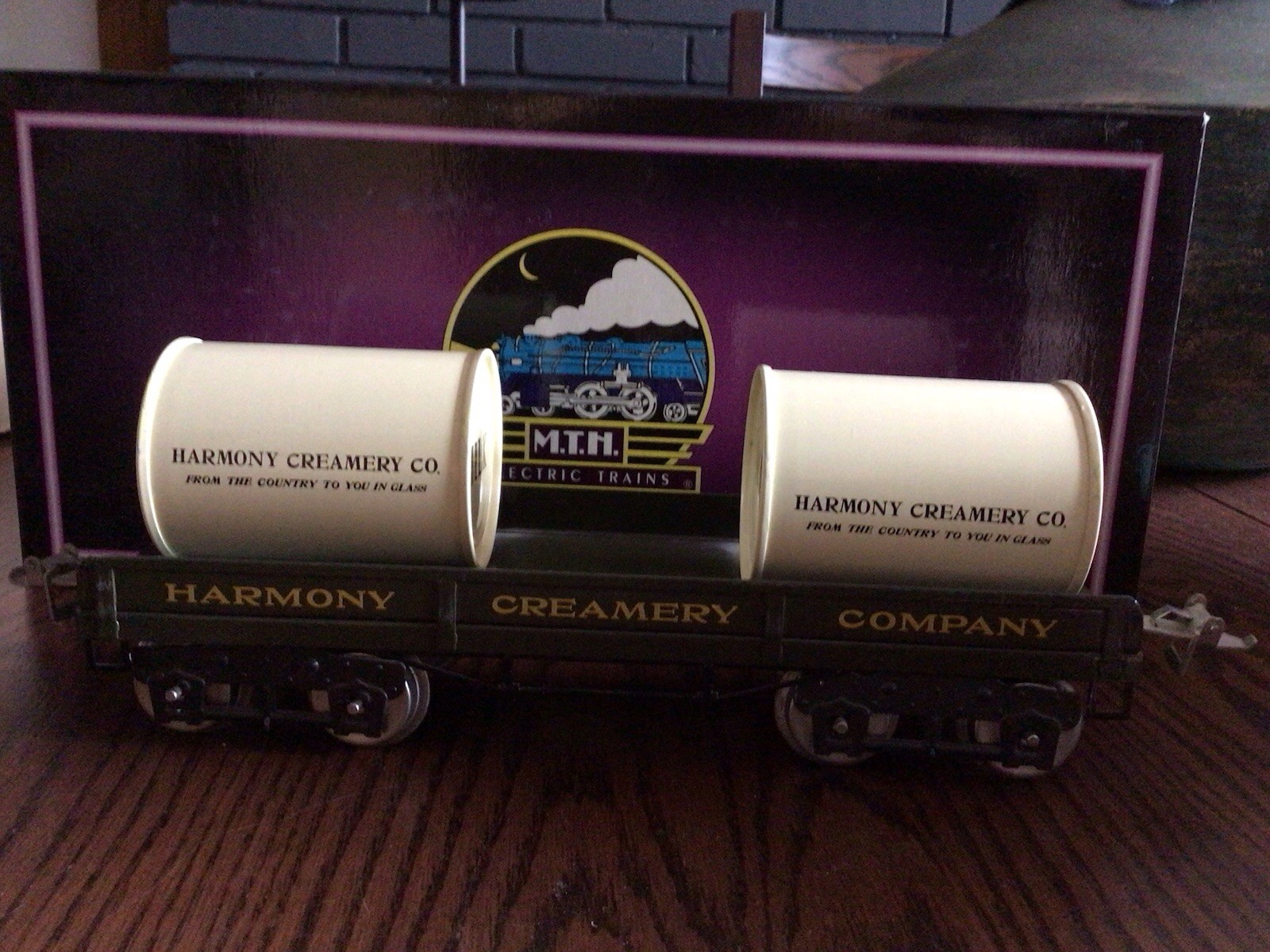 Mth Ives Standard Harmony Flatcar With Tanks #10-2033