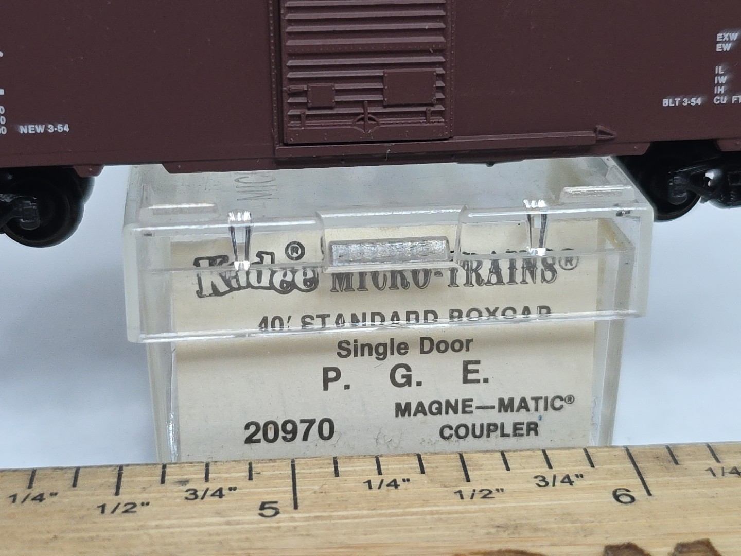 MTL 20970 Pacific Great Eastern PGE 4012 40′ Boxcar Micro Trains N Scale LNIB (K