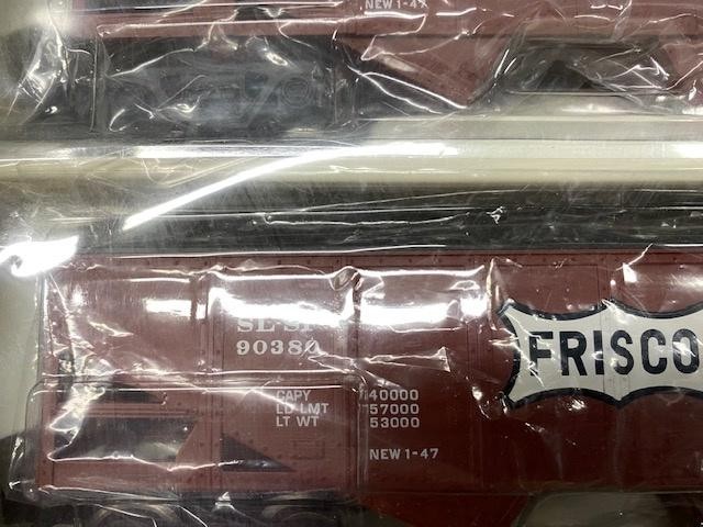 Vintage Industrial Rail FRISCO 027 Ore Hopper Cars Rolling Stock 3 Pack New