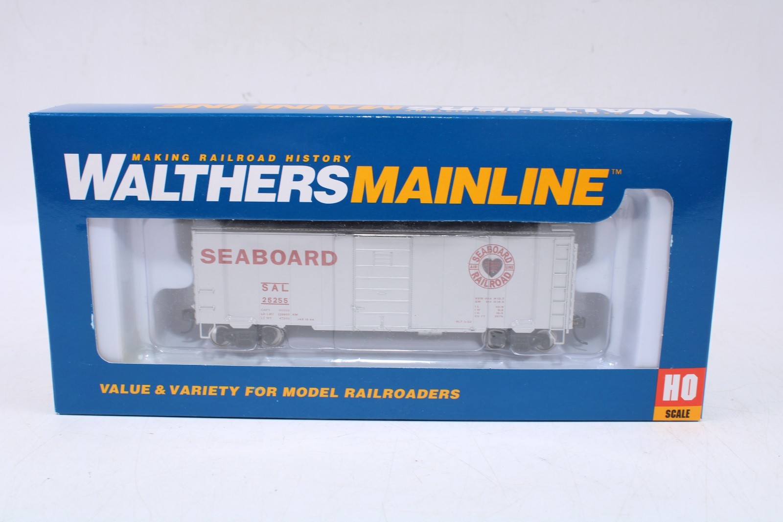 Walthers 910-2359 HO 40′ PS-1 Boxcar Seaboard Air Line #25255
