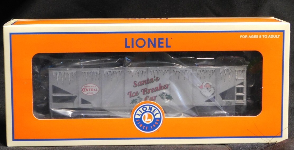 Lionel Christmas Ice Breaker Tunnel Car 6-16493 Brand New NIB Free Shiiping