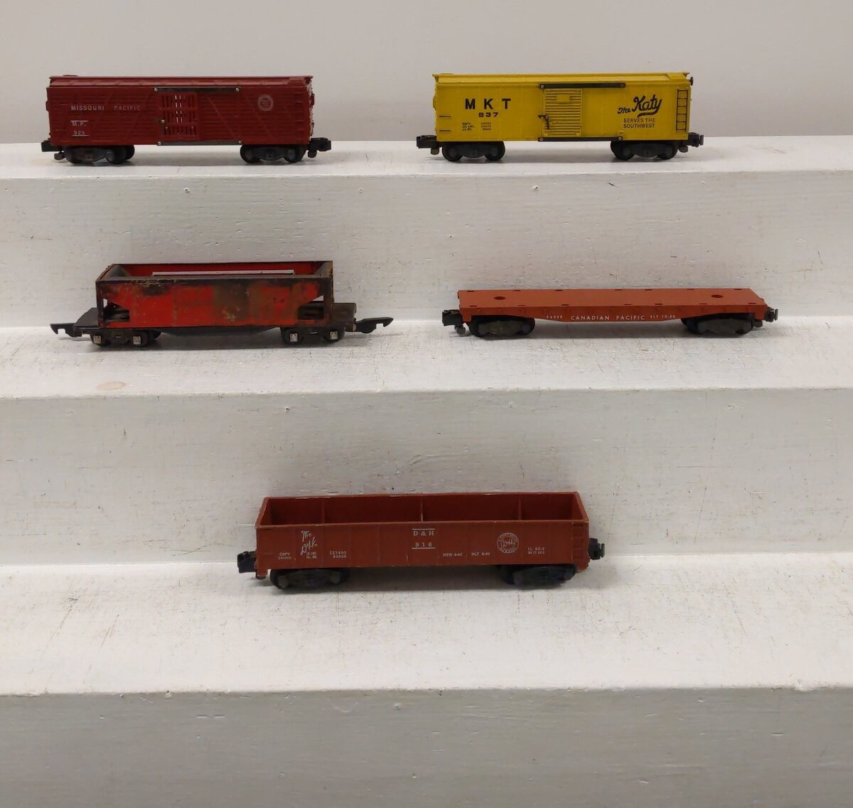American Flyer Vintage S Postwar Freight Cars # 916, 716, 937, 929 & 24558 [5]