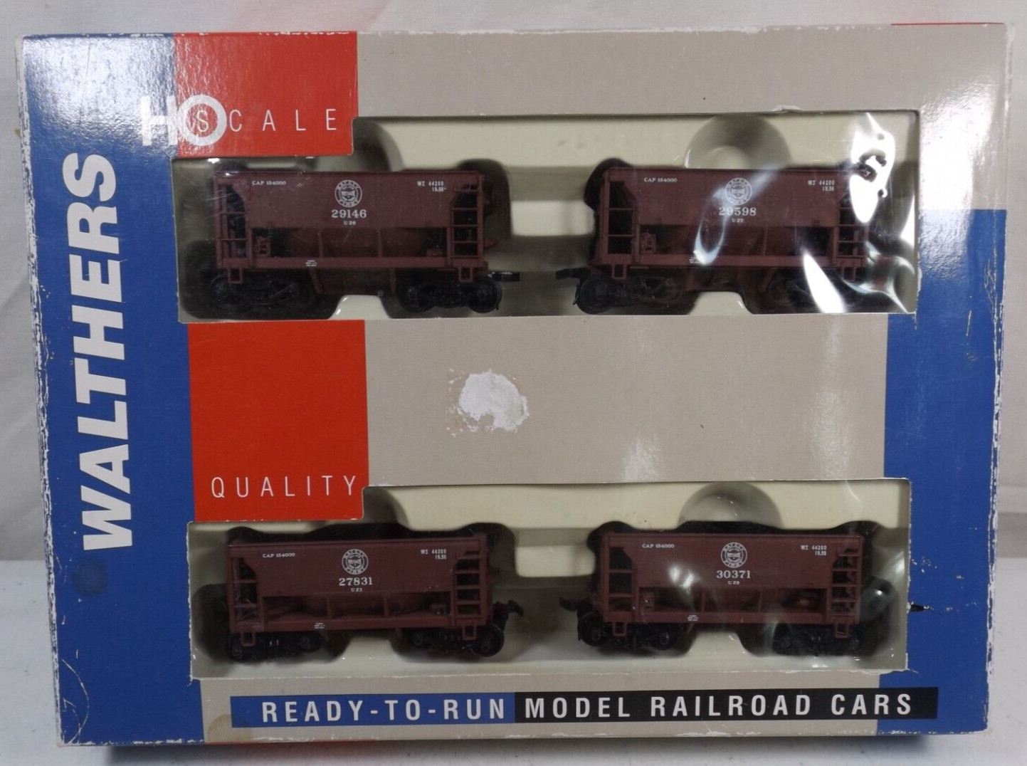 HO Walthers DM&IR (4) car set in original box