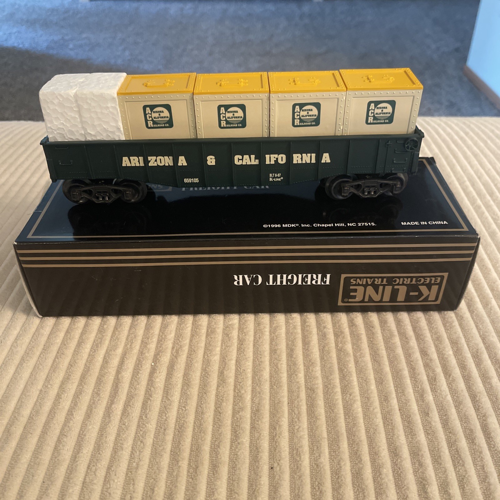 K-Line K659105 1997 TCA 43rd National Convention Arizona California gondola car