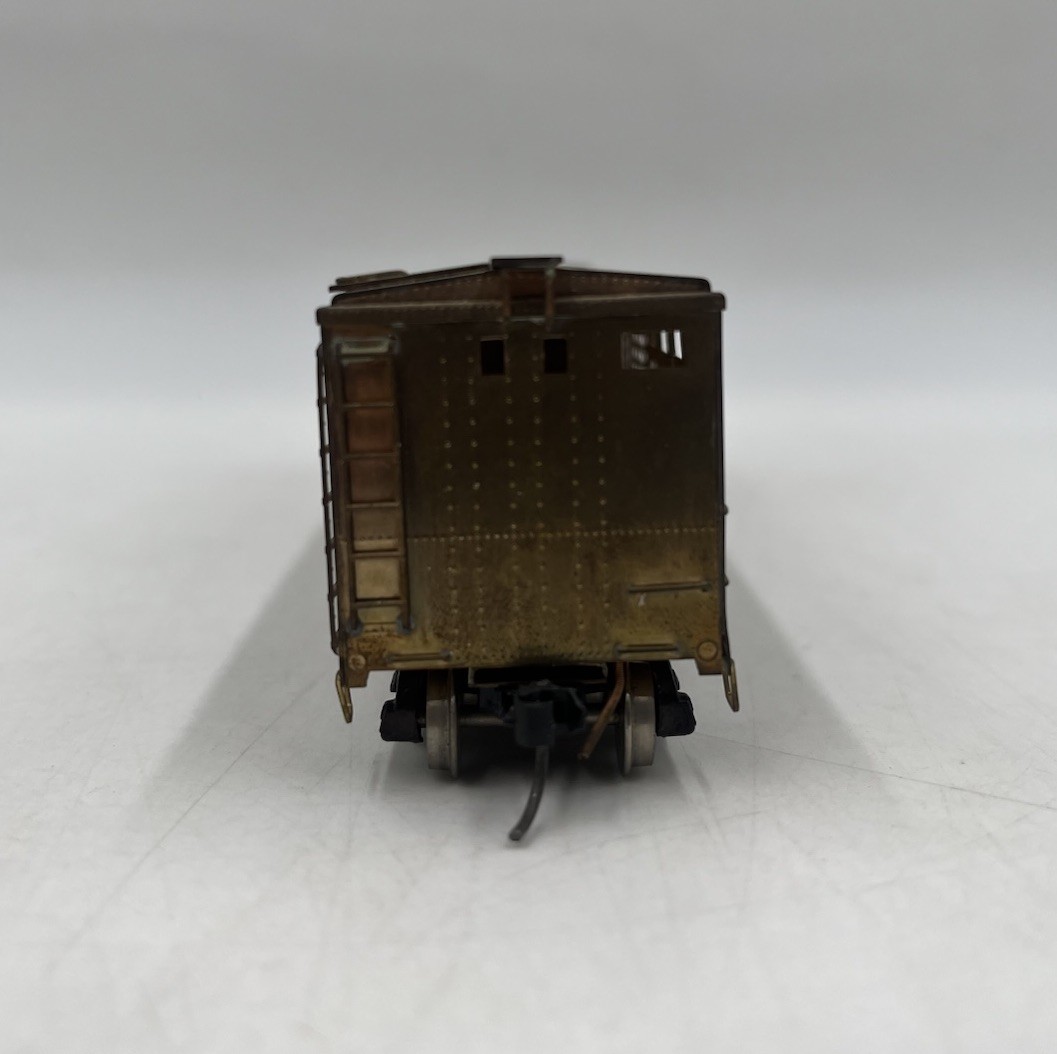 Ho Scale Rolling Stock Trains Inc Baltimore & Ohio Stock Cattle Car Brass