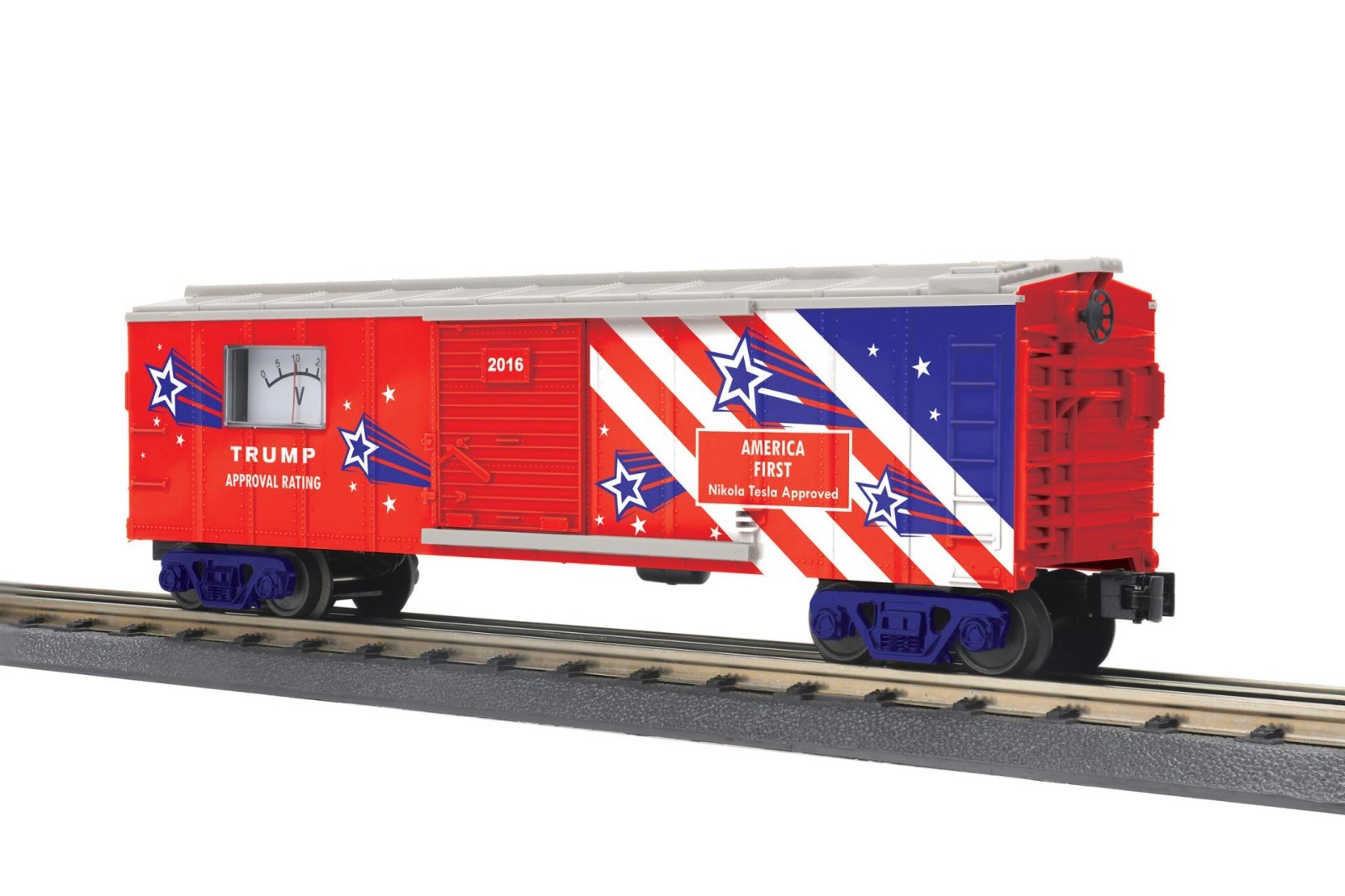 MTH #30-71273 DONALD TRUMP POWER METER CAR #2016