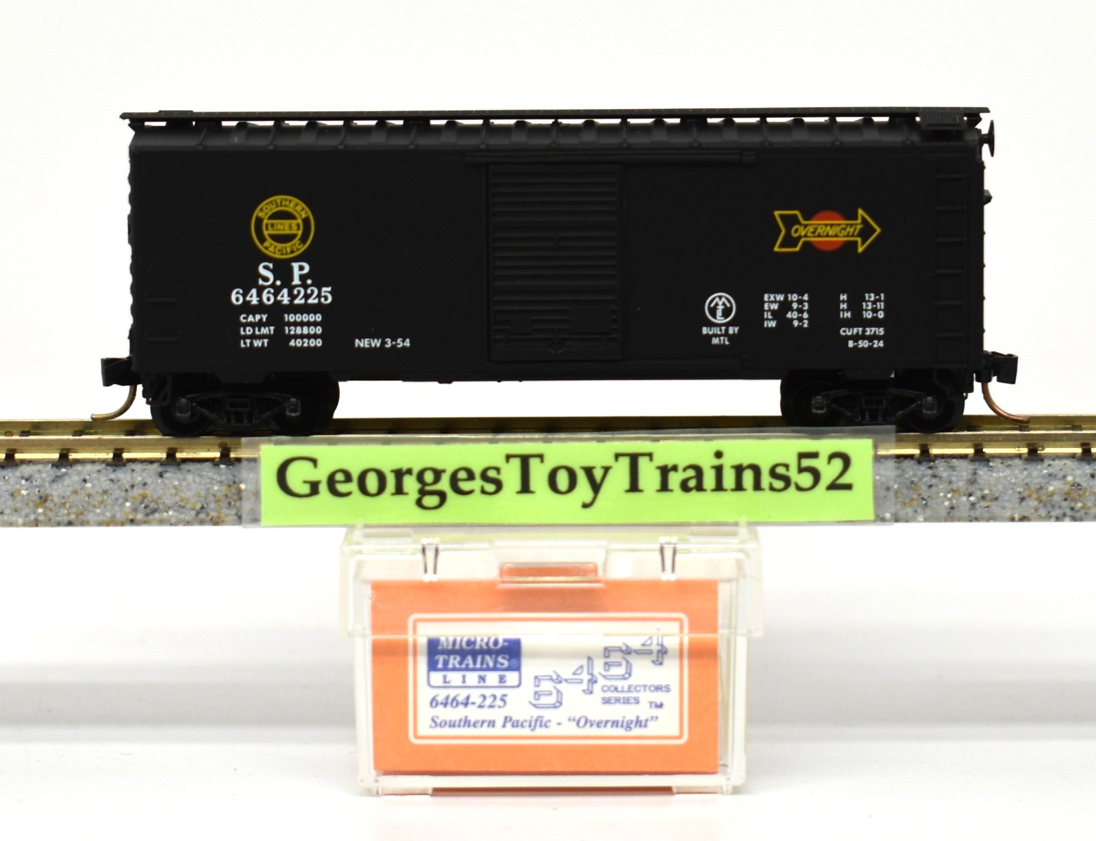 MTL MICRO-TRAINS N LOWELL SMITH SP RUN SP SOUTHERN PACIFIC BC 6464-225 MINT RARE