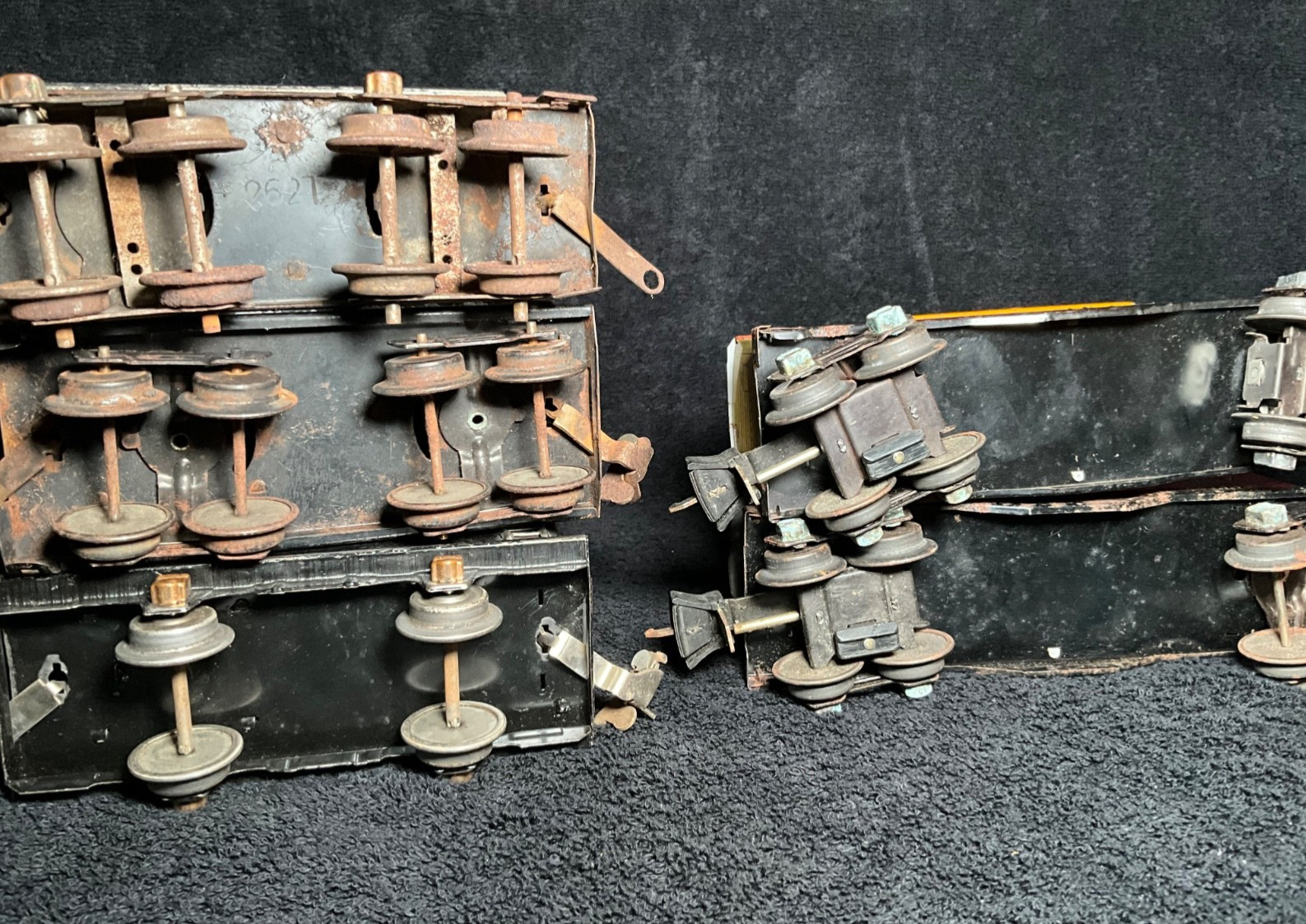 Vintage Lionel Trains O scale Lionel Lines Lot Of 5