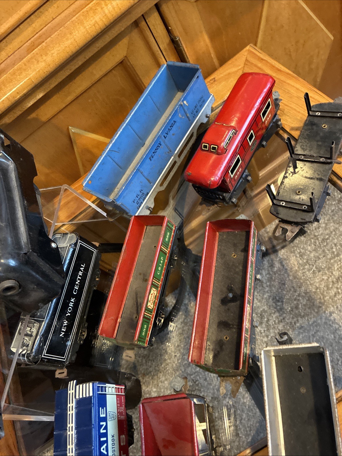 ~Lot~Marx lionel AF Flyer Prewar Postwar Tinplate O Gauge Loco’s/Rolling Stock!!