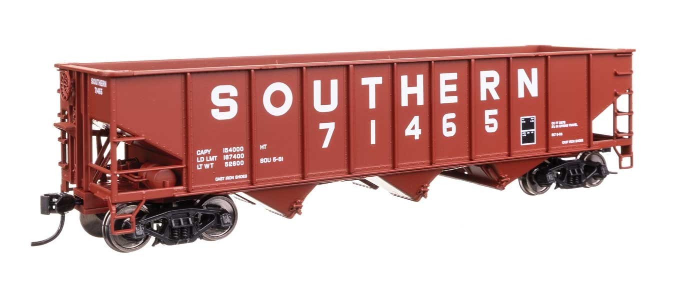 Walthers Mainline HO 56753 Southern Railway 70-ton AAR 3-Bay Open Hopper Car