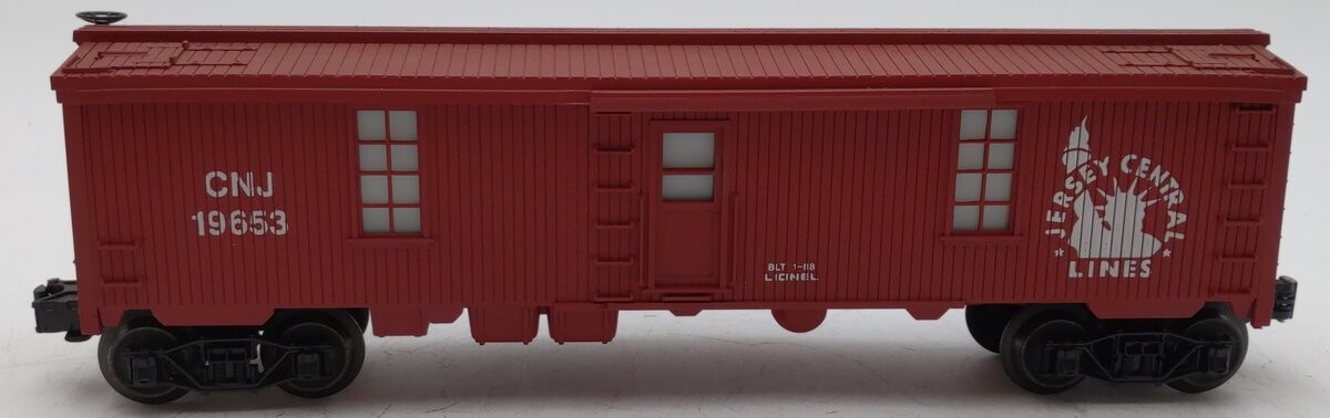 Lionel 6-19652 O Gauge Jersey Central Bunk Car LN/Box