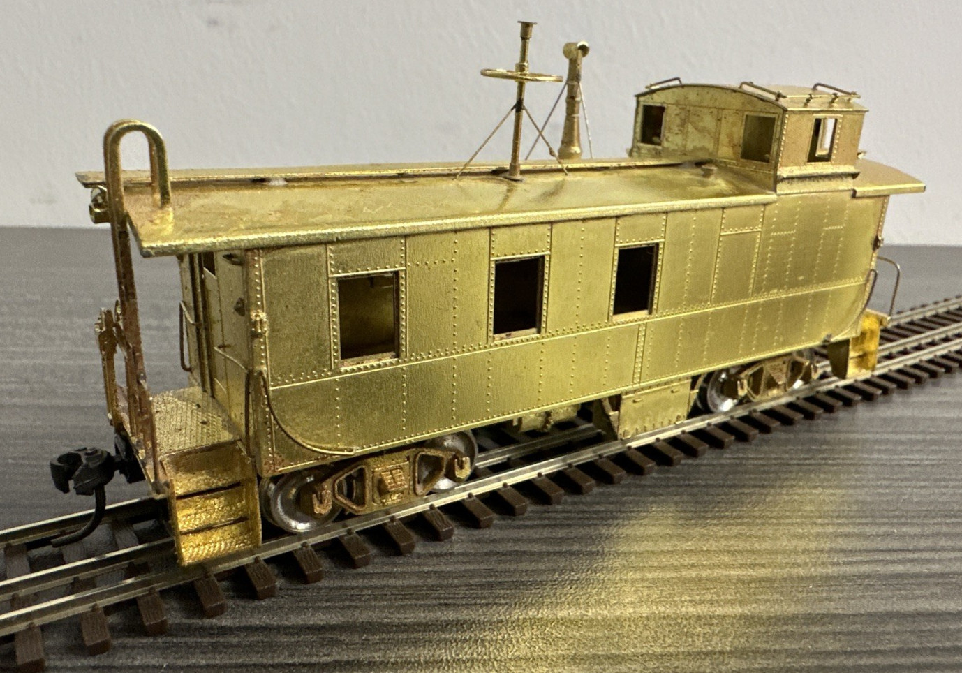 Oriental Limited HO Scale Brass Class NE-10 CB&Q Caboose Unpainted NIB