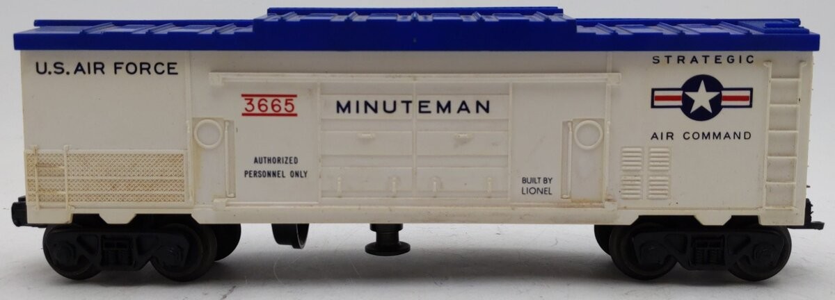 Lionel 3665 Vintage O Gauge US Air Force Minuteman Missile Launching Car