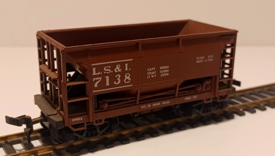 HO SCALE AHM LS&I Ore Car # 7138