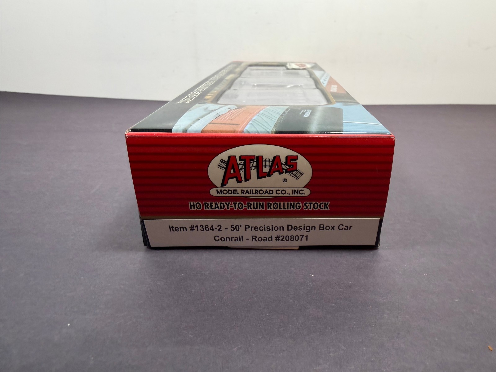 Atlas HO Scale Train 1364-2 Precision Design Box Car CONRAIL CR 208071