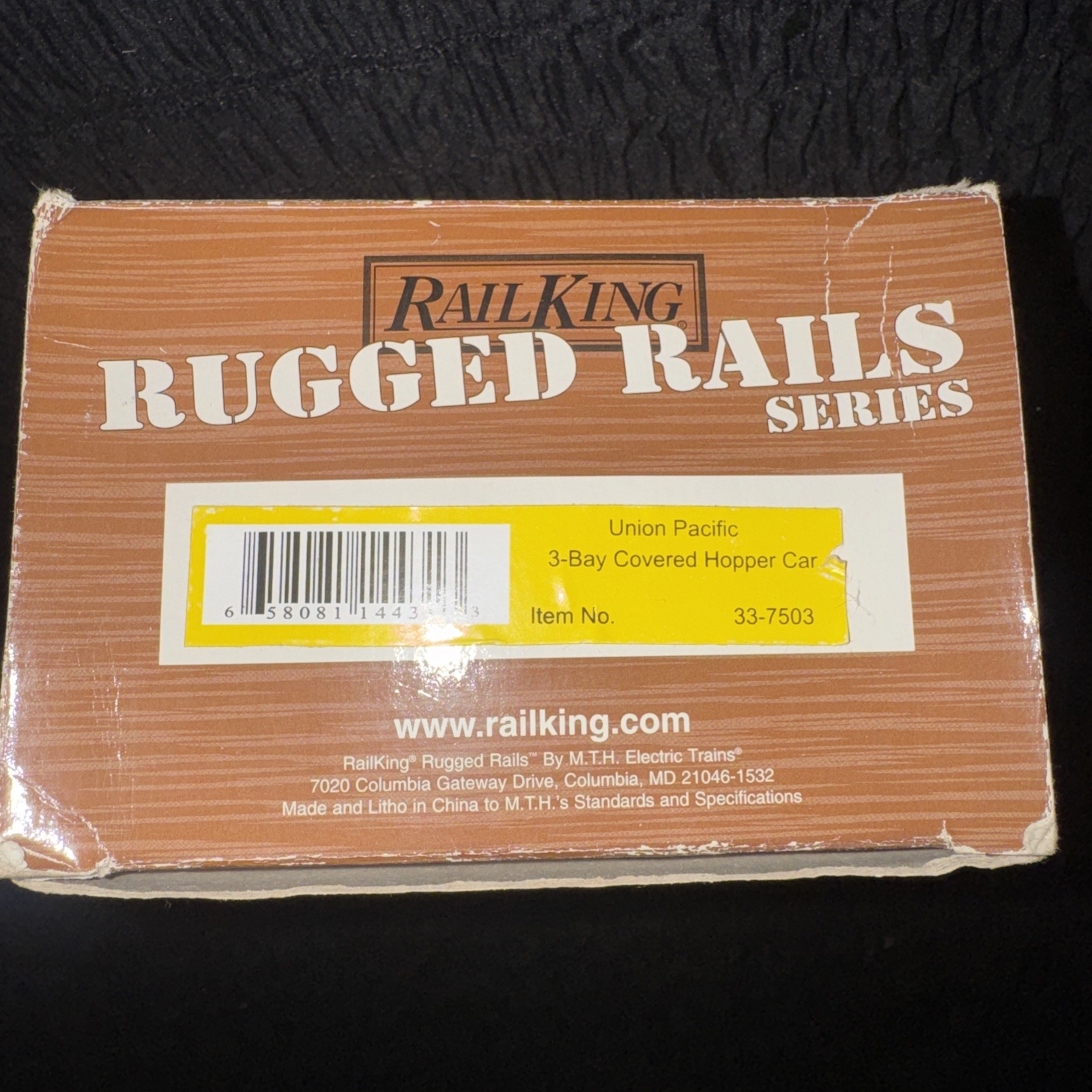 MTH 33-7503 Union Pacific Covered Hopper #221248 (3 rail) – NEW!