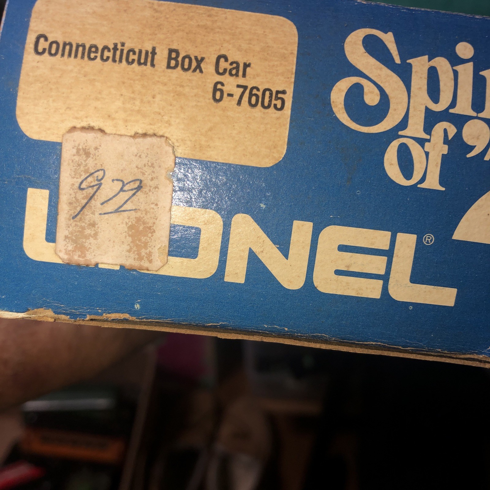 Lionel Nib Spirit Of ‘76 State Of Connecticut Box Car 027 Gauge