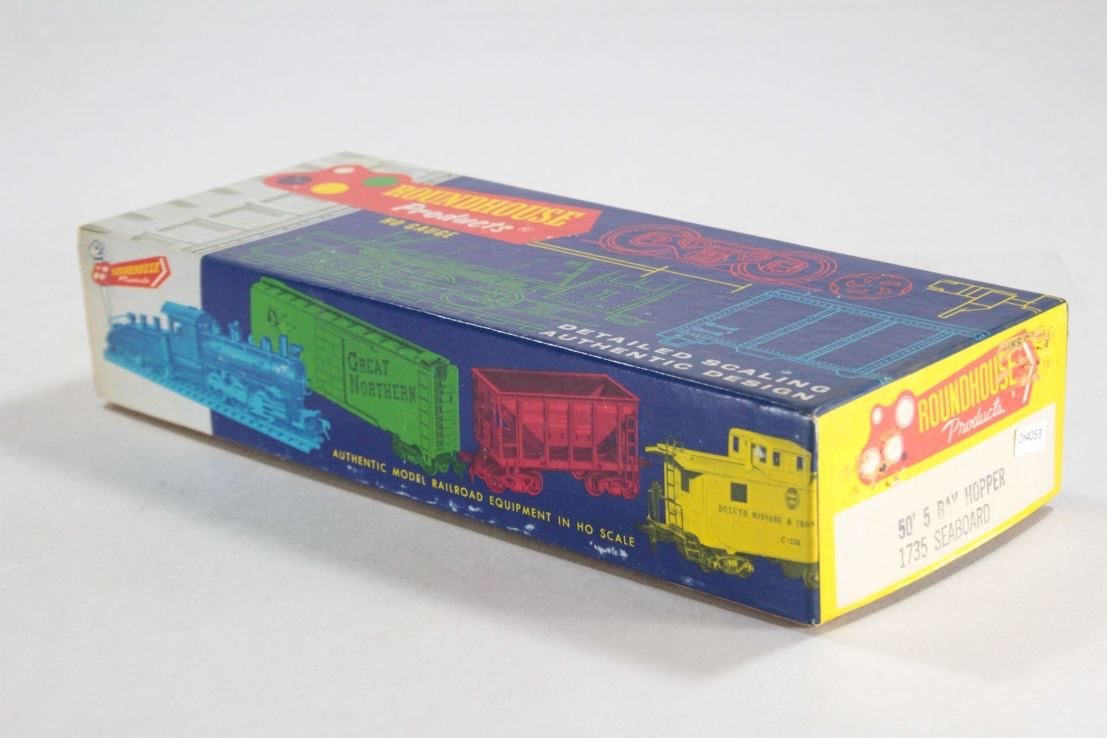 HO Roundhouse Seaboard Coast Line 55ft Ortner Rapid-Discharge Hopper #684445 New