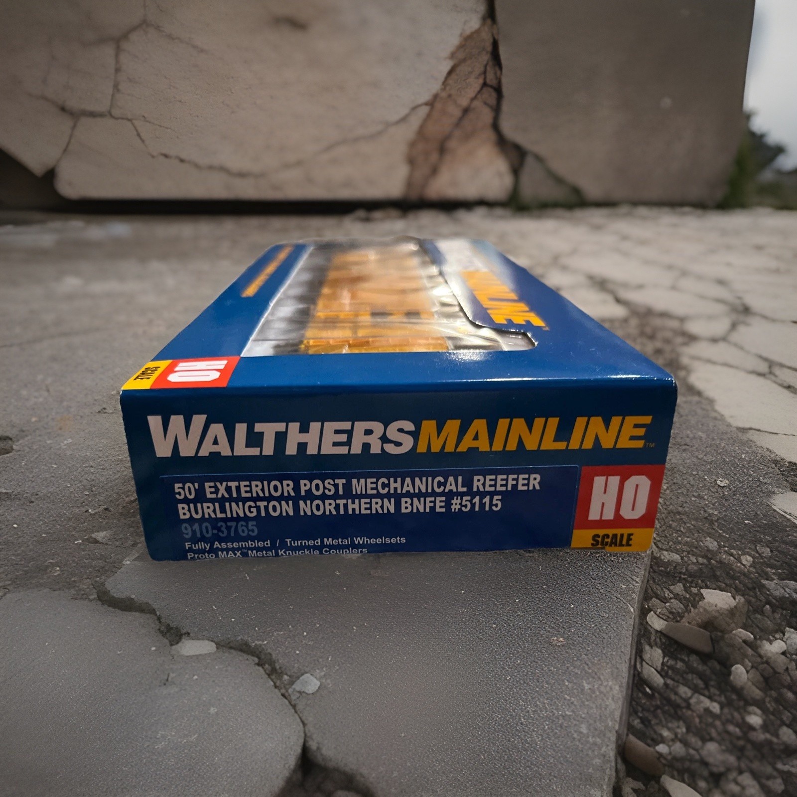 1:87 Scale Walthers Mainline 50’ Ext Post Mechanical Reefer BNSF 5115 New In Box
