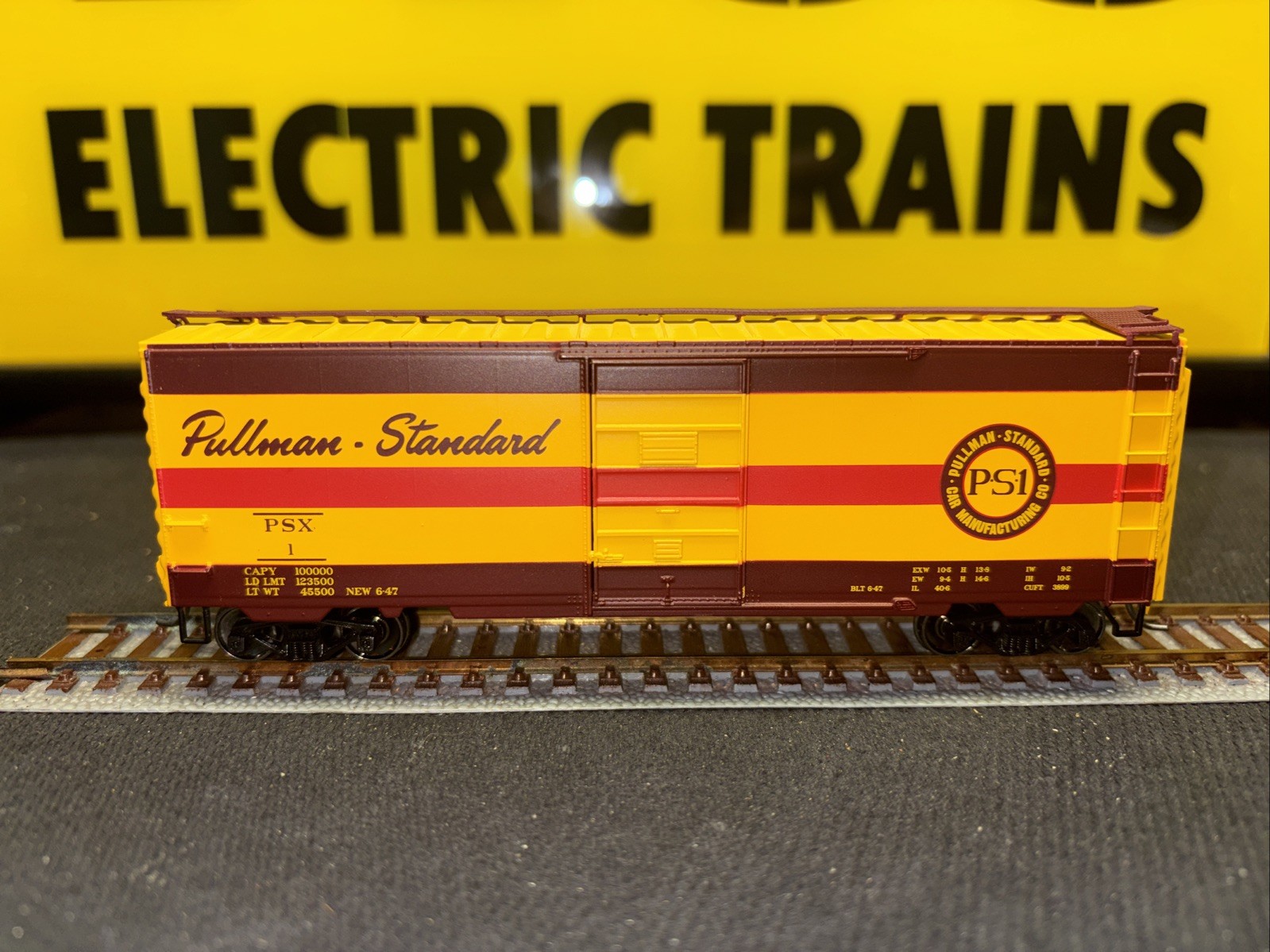Pullman Standard (MTHRRC) HO Scale MTH HO 40’ PS-1 Box Car, Metal Wheels