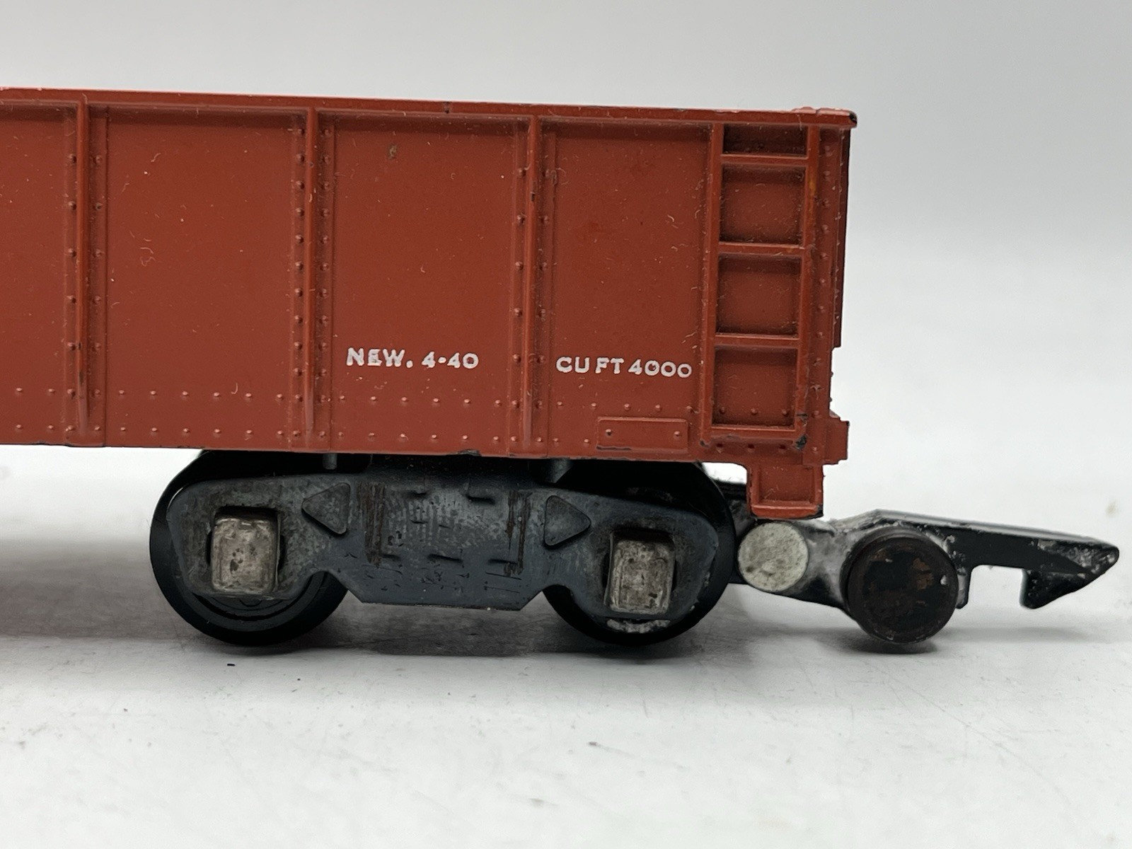 Gilbert American Flyer S Gauge Tuscan Painted 641 Frisco Gondola – 1953 Only