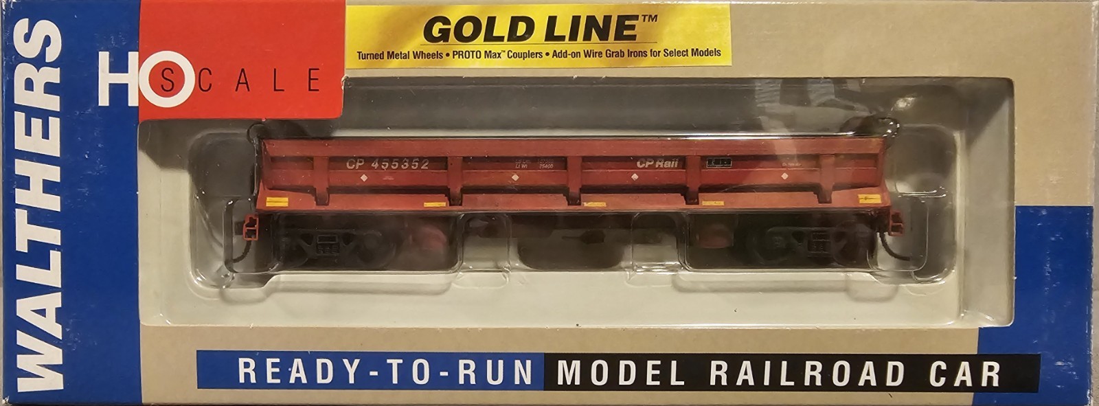 CUSTOM Walthers Gold Line HO Scale Canadian Pacific Difco Dump Car 932-7912