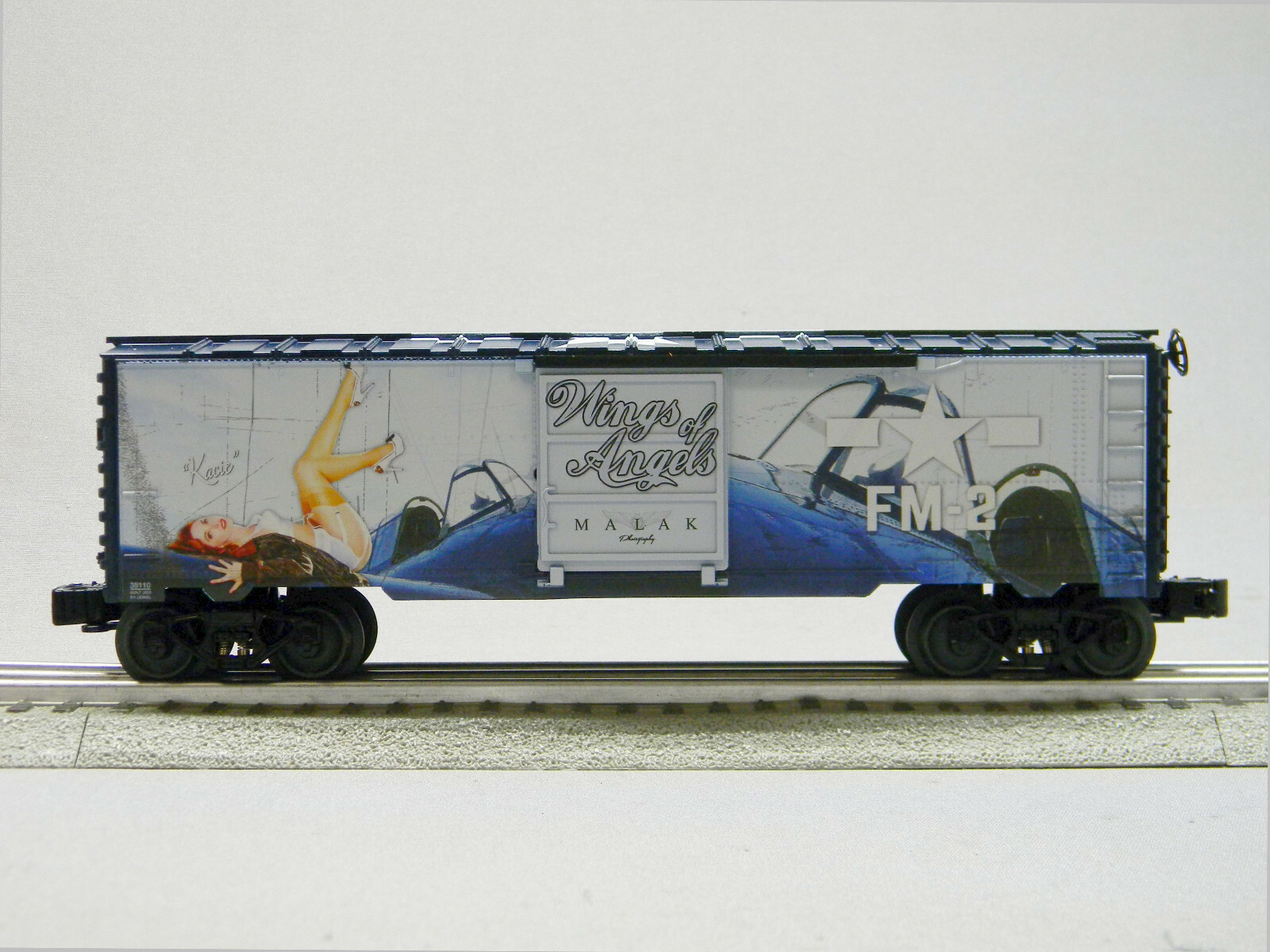 LIONEL WINGS OF ANGELS KACIE MUSA BOXCAR O GAUGE railroad freight 2138110 NEW