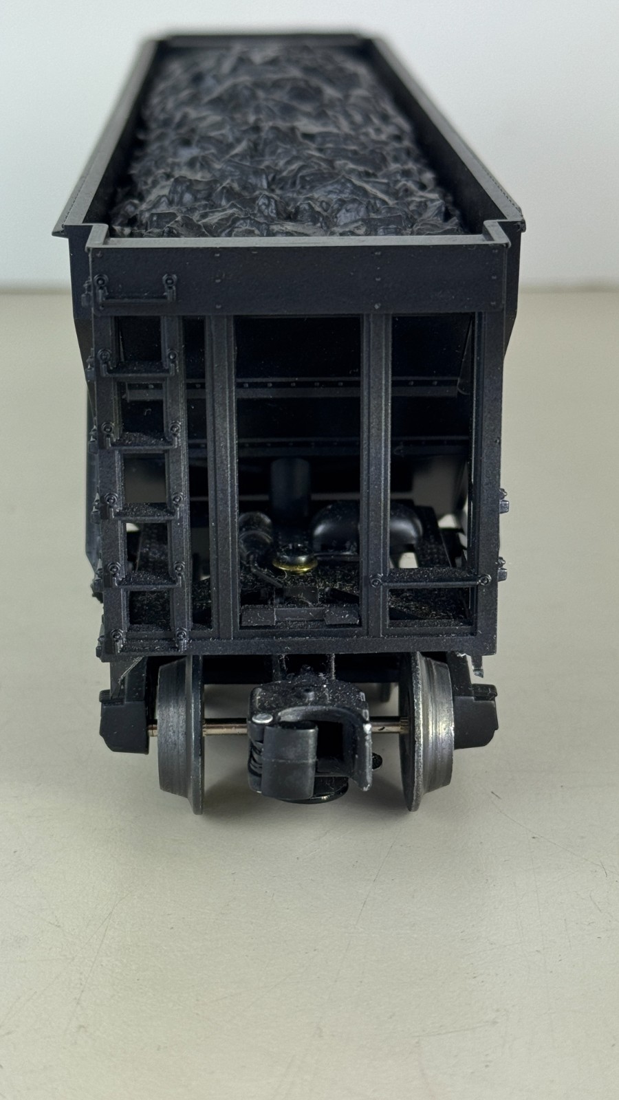 Lionel # 6-19324 ERIE 4 Bay HOPPER with Coal Load & Box – O Gauge Train