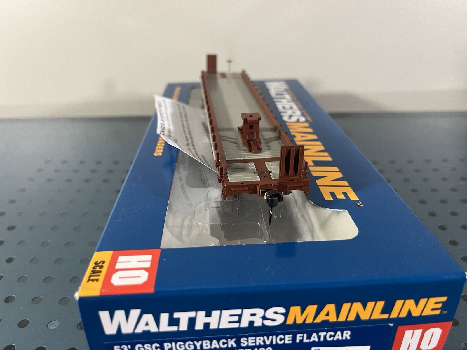 HO Scale Walthers Milwaukee Road 53′ GSC Piggyback Service Flatcar MILW 57420 #2