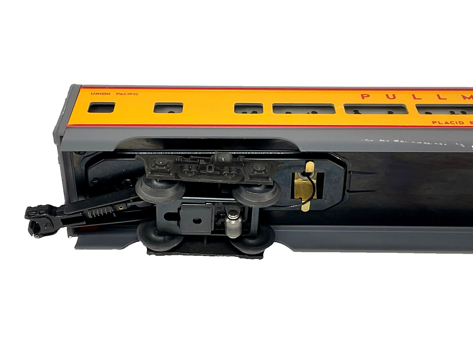1984 Lionel O Gauge, Union Pacific Smooth Side Placid Bay Passenger Car, #6-9548