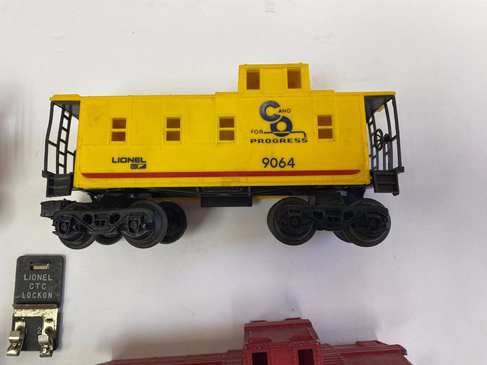 Lionel 9064 C&O 2257 9341 Atlantic Caboose Whistle CTC Terminal Block, Contact