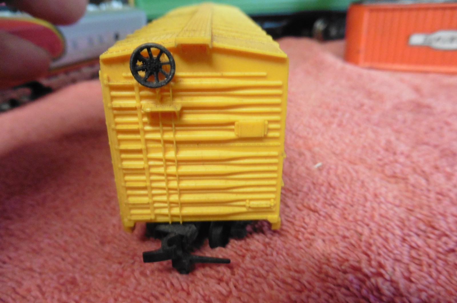 1950’s LIONEL 0873 Operating RODEO HORSE TRANSPORT Car HO Gauge WORKS