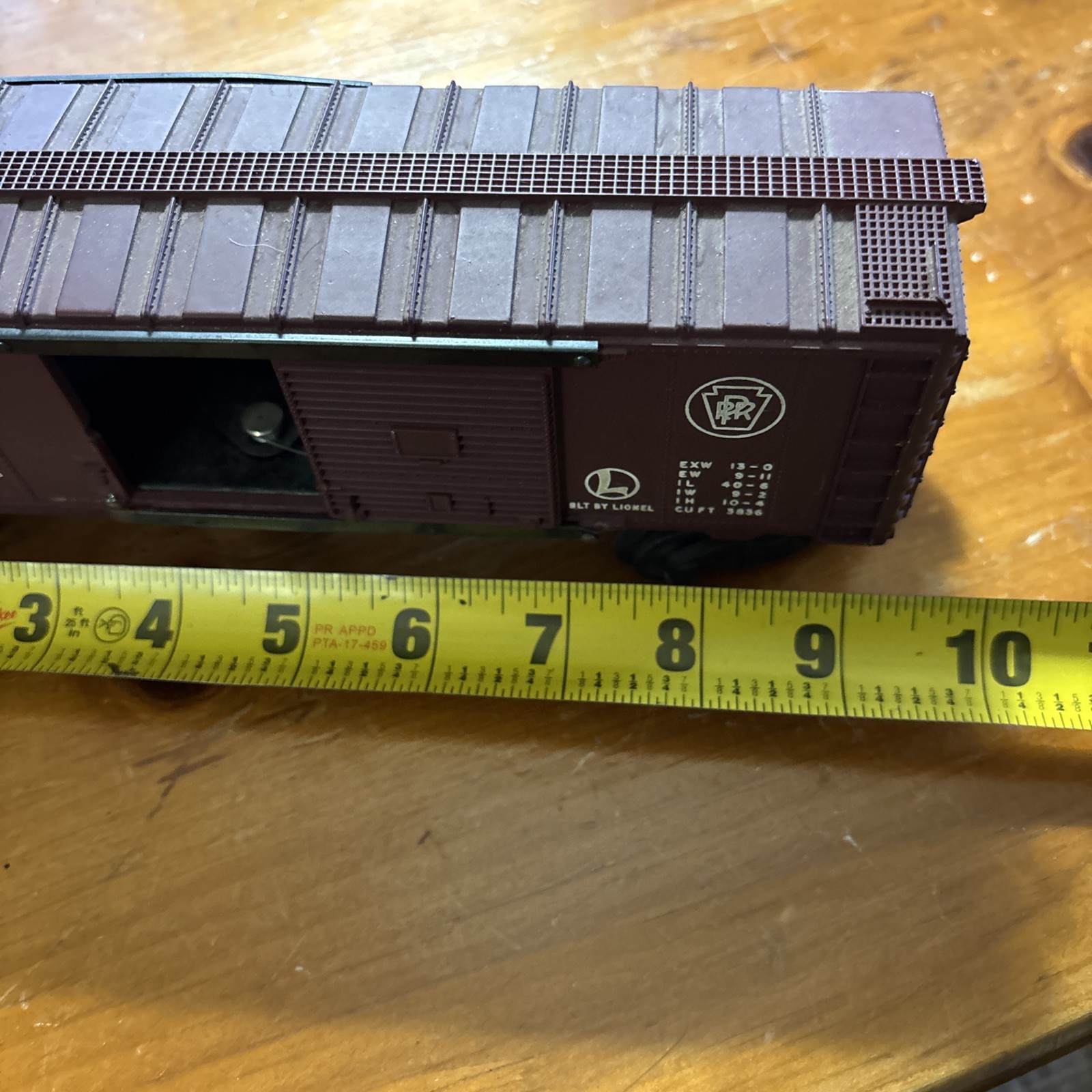 Lionel O Gauge Pennsylvania #3484 Operating Double Door Boxcar