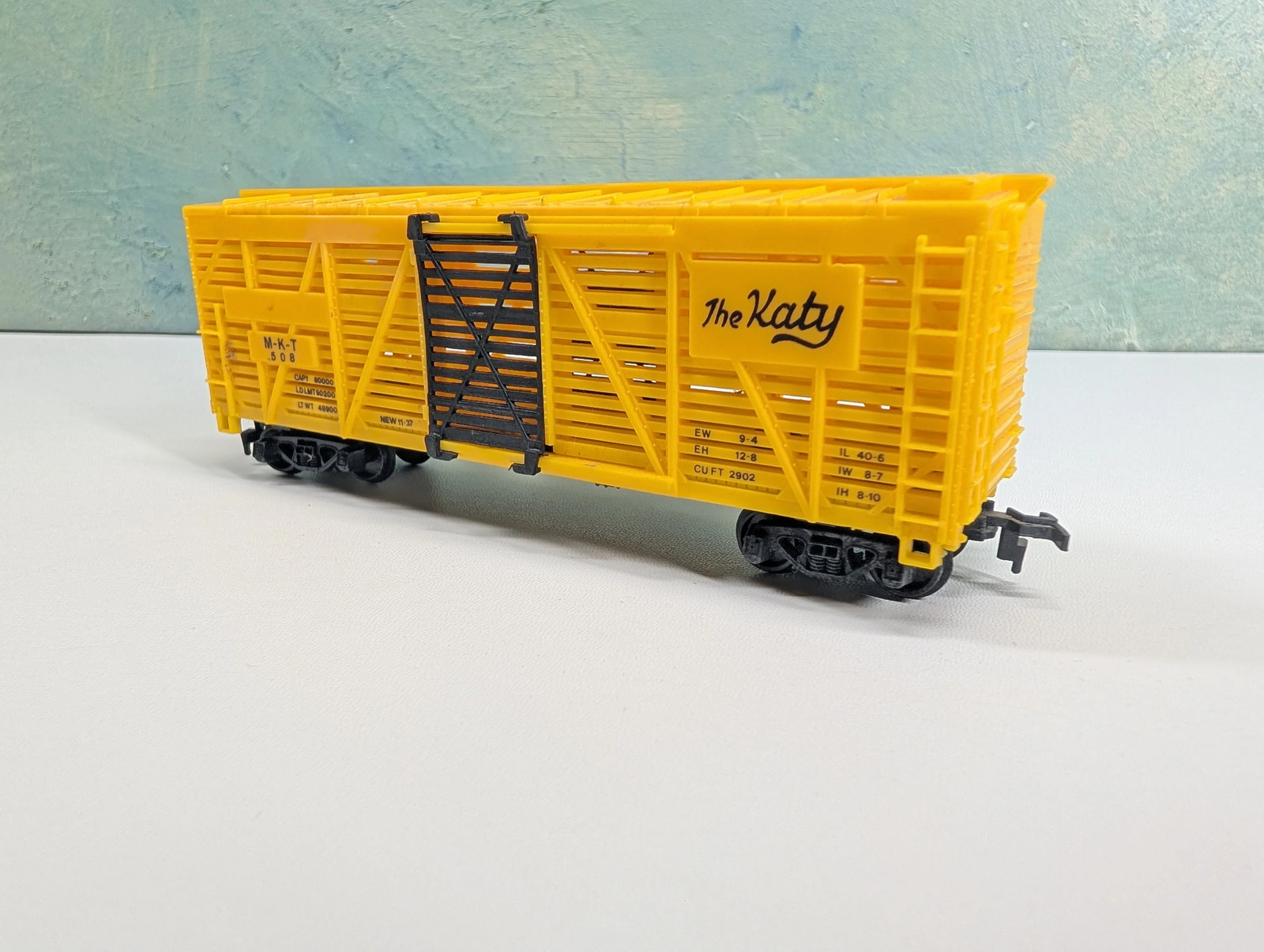 HO Scale Stock Cattle Car MKT #508 The Katy READ