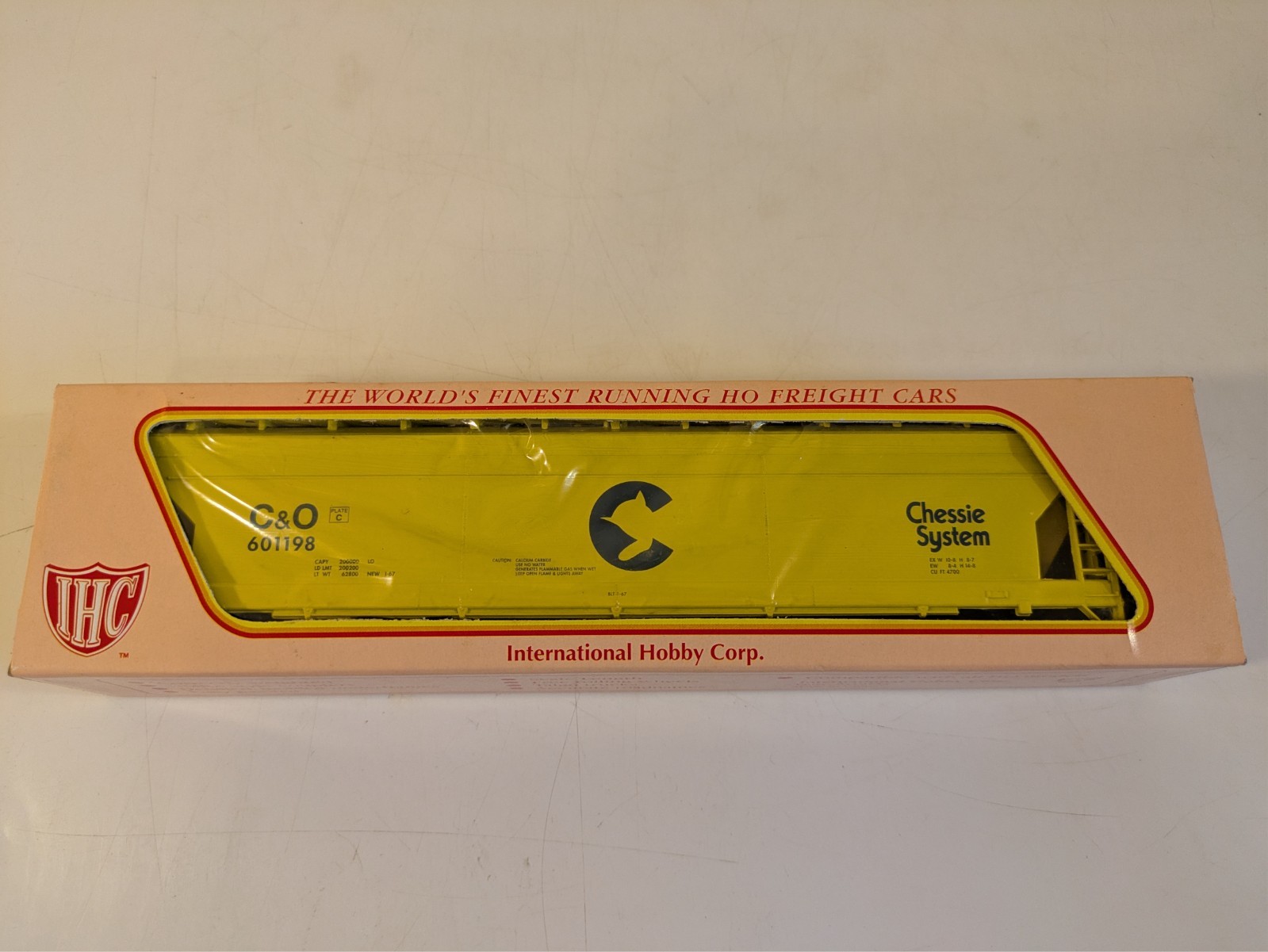 HO C&O Chesapeake & Ohio Covered Hopper NIB NOS # 35202