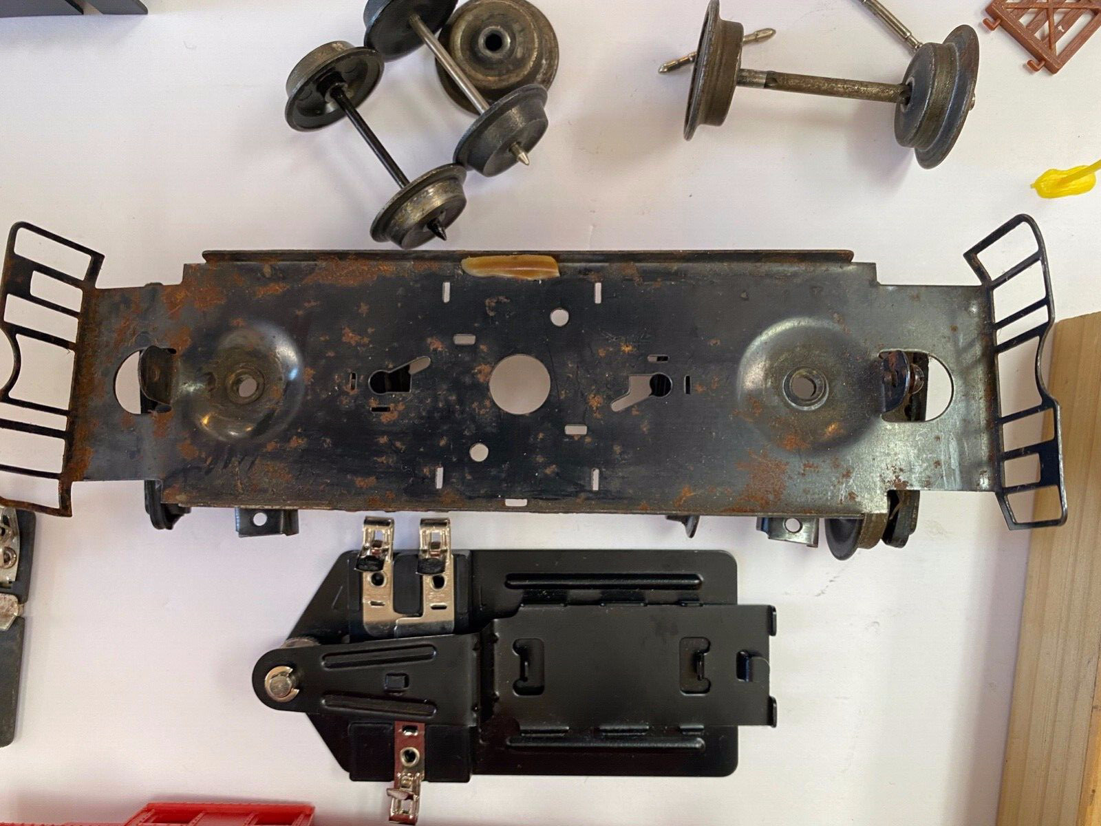Lionel 9064 C&O 2257 9341 Atlantic Caboose Whistle CTC Terminal Block, Contact