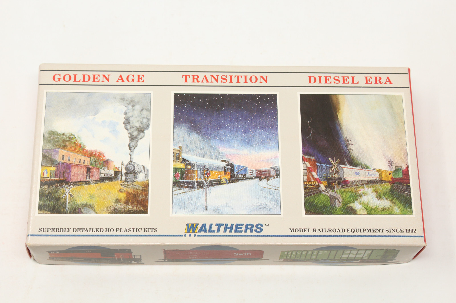 HO Walthers 932-2306 40′ Dreadnaught Reefer Fruit Growers Express FGEX 37417 Kit