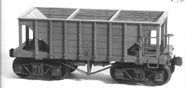 Tichy HO 22′ Wood Ore Car 2-Pack Undecorated 4012