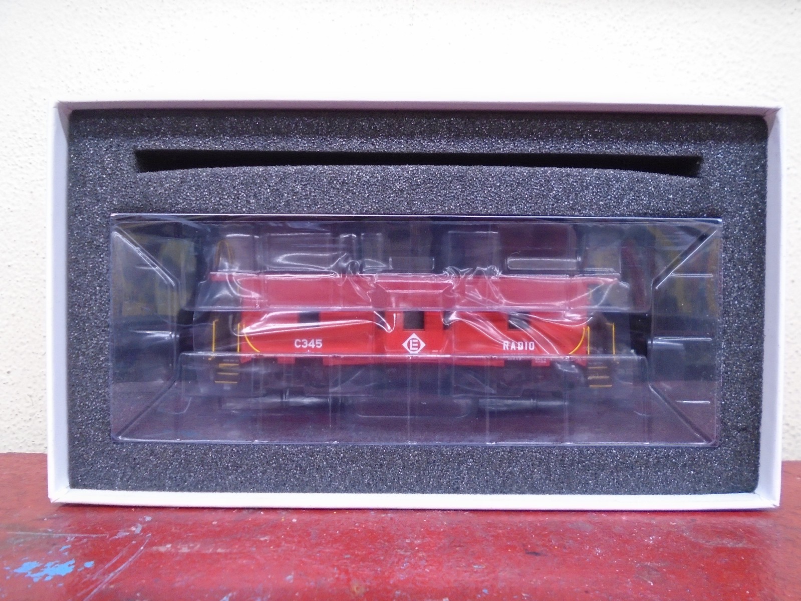 Tangent Scale Models ICC Erie Lackawanna Bay Window Caboose Red 60711 HO