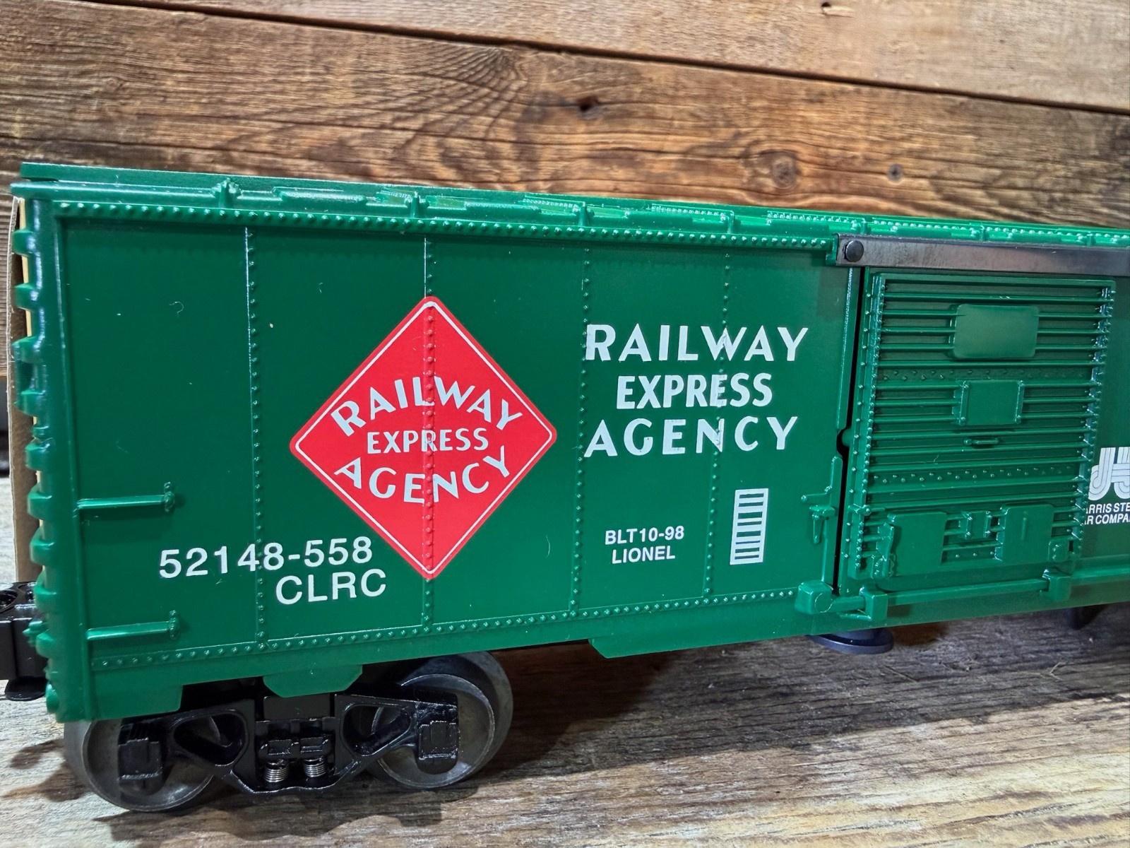 1996 Lionel, Chicagoland Lionel Railroad Club, CLRC REA-Santa Fe-HSC, Action Car