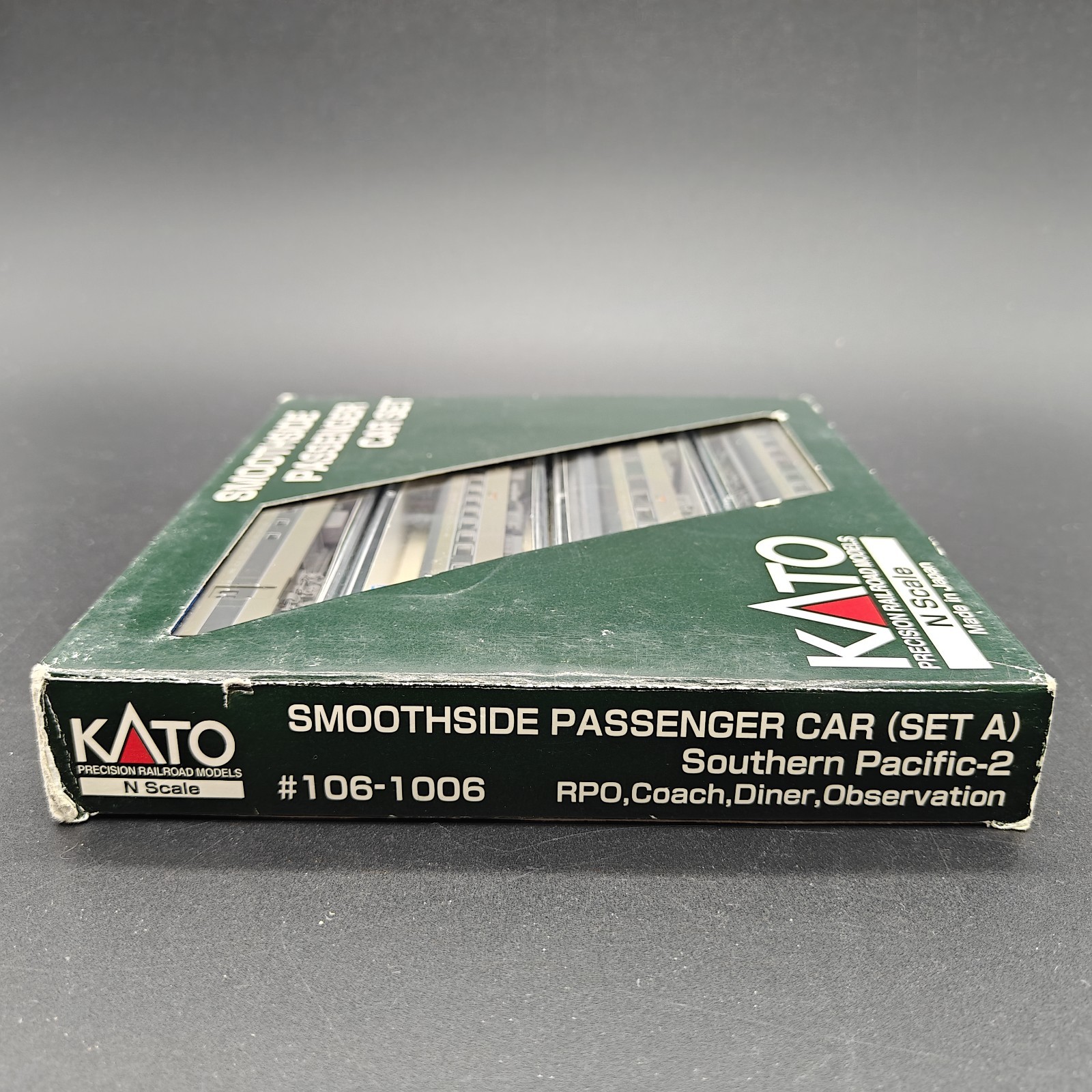 KATO Smooth Side Passenger Car (Set A) Southern Pacific-2 N Scale #106-1006