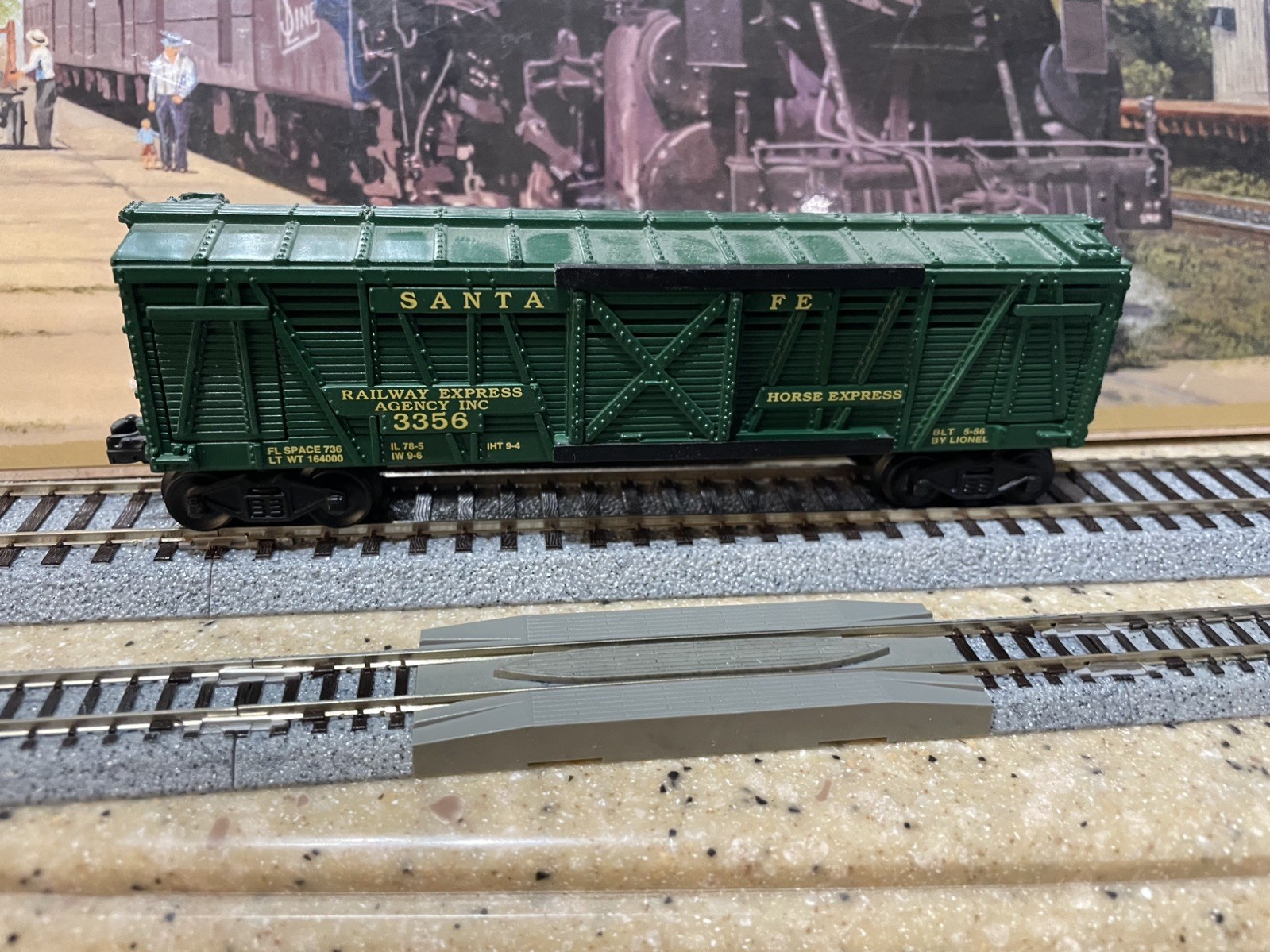 Lionel HO Gauge 3356 QHT7805 Great American Railroads Horse Car Limited Edition