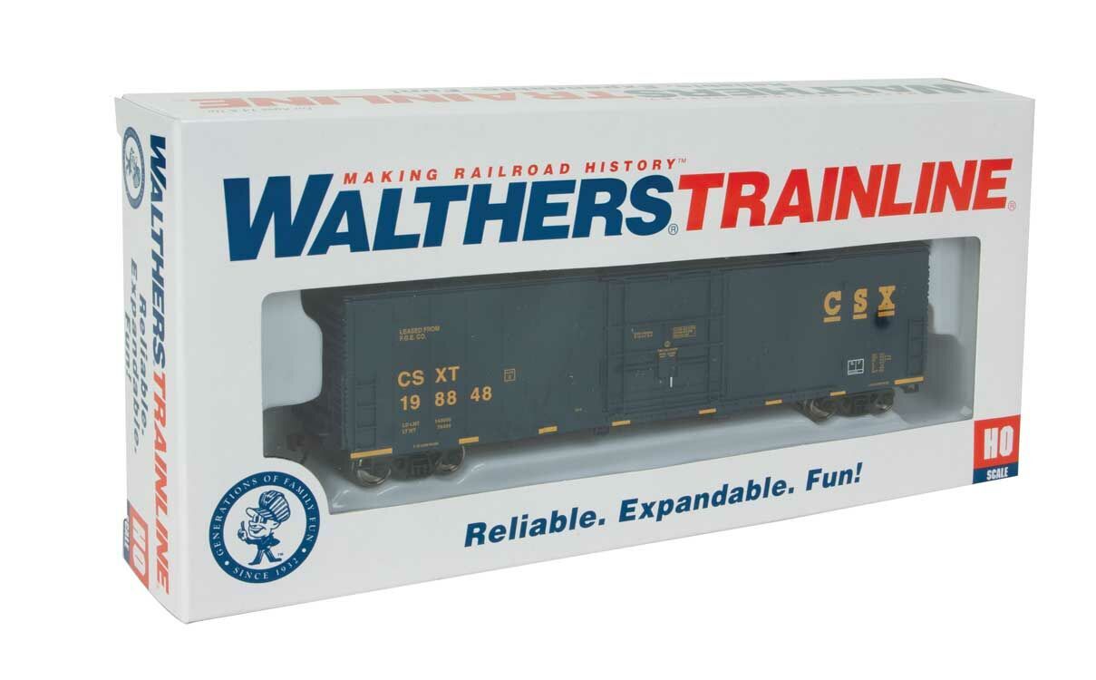 NEW Walthers 931-1804 Insulated Boxcar RTR CSX HO Scale FREE US SHIP