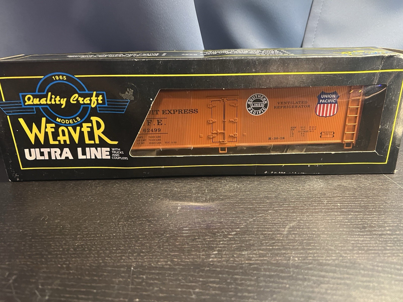 Weaver Wood Side Refrigerator for Southern Pacific Car 62449